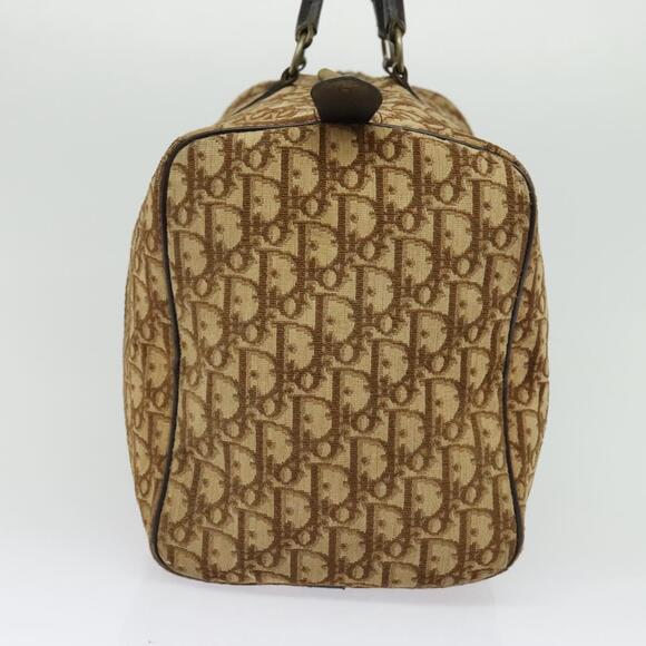 DIOR Trotter Canvas Boston Bag Brown - Picture 4 of 11